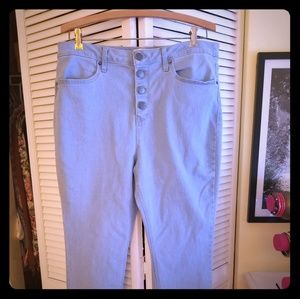 🔥🔥Cute bottom down jeans